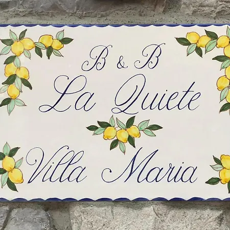 La Quiete Lägenhet Massa Lubrense